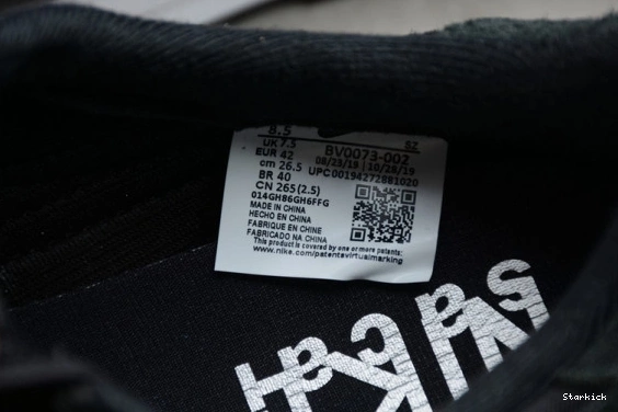 Black Nylon sacai Waffle Nike LD BV0073-002  0830